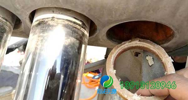 太陽能熱水器怎么清洗水垢