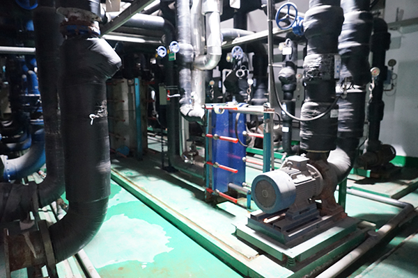 老化的空調機房