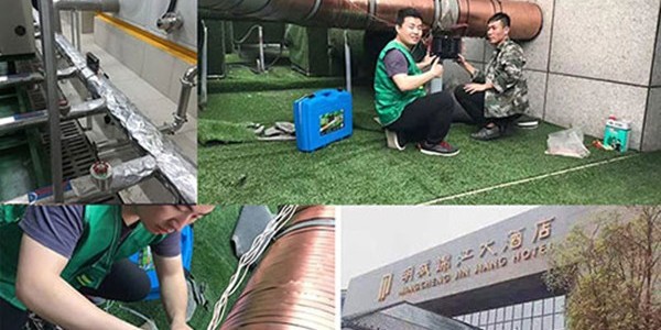 酒店熱水系統水垢處理——德國沃肯電子除垢儀