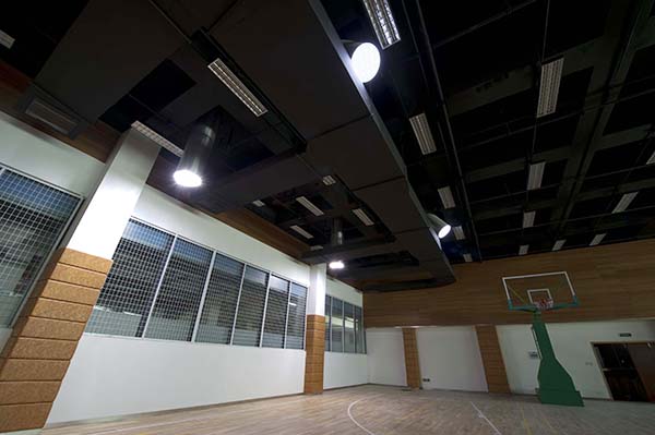 杭州江南文苑地下籃球場